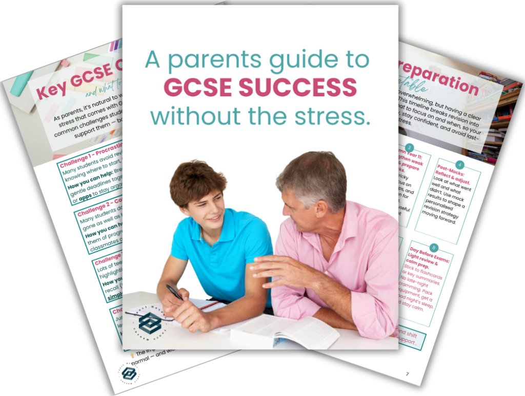 A Parents Guide to GCSE Success, without the stress